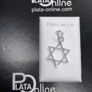 Colgante de plata ESTRELLA de DAVID 1,5cm
