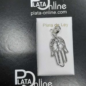 Colgante de plata MANO de FÁTIMA 2,2cm