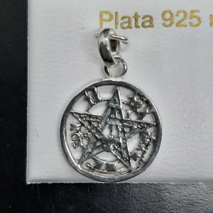 Colgante de plata TETRAGRAMATÓN 1,5cm