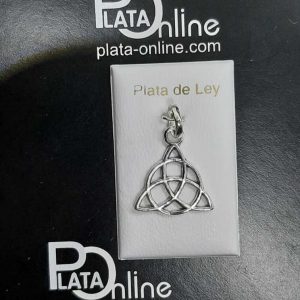 Colgante de plata TRISQUETA 1,5cm